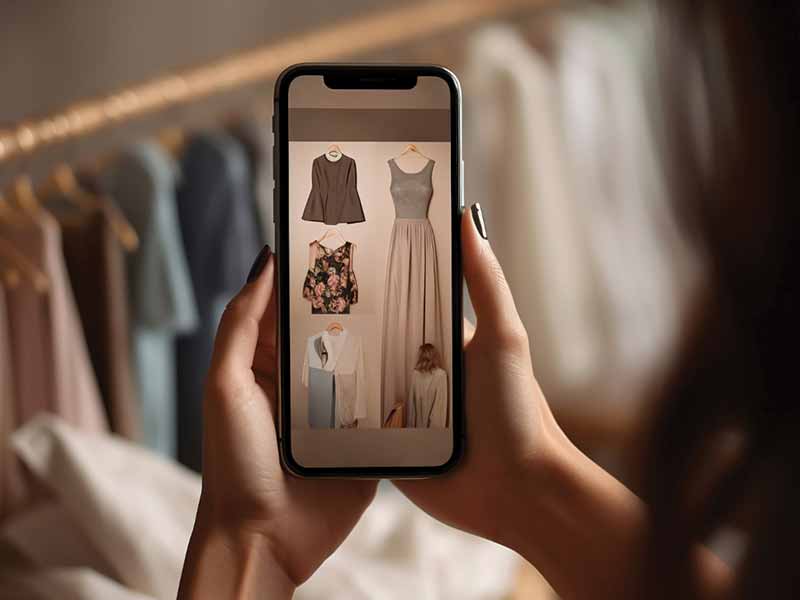 mulher comprando - celular - freepik